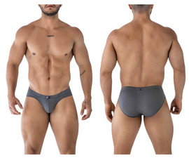 91210B Xtremen Men's Microfiber Briefs Color Gray