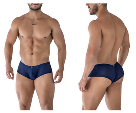 91216B Xtremen Men's Microfiber Trunks Color Dark Blue