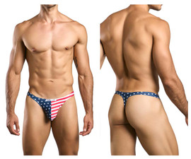 XSJ03 Justin+Simon Men's Classic Thong Color USA Flag XSJ03 Justin+Simon Men's Classic Thong Color USA Flag