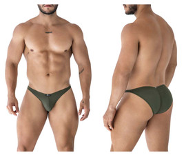 91239 Xtremen Men's Microfiber Bikini Color Green
