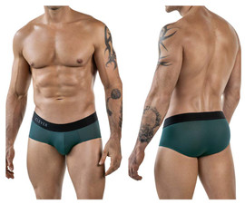1862 Clever Men's Oneal Briefs Color Green