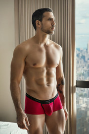 1866 Clever Men's Tokio Trunks Color Red 1866 Clever Men's Tokio Trunks Color Red