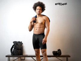 EW1783 ErgoWear Men's MAX BOLD Athletic Shorts Color Black EW1783 ErgoWear Men's MAX BOLD Athletic Shorts Color Black