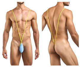 XSJ04 Justin+Simon Men's Sling Color Baby Blue