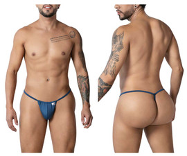 9586 CandyMan Men's G-String Color Petrol Blue