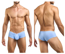 XSJ13 Justin+Simon Men's Cheeky Bulge Boxer Color Peach Blue