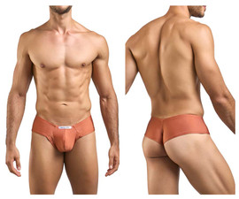 XSJ22 Justin+Simon Men's Cheek Briefs Color Ochre