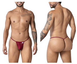 99246 CandyMan Men's G-String Color Burgundy