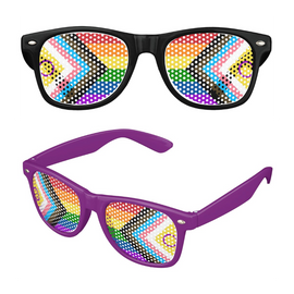 Intersex Inclusive Progressive Pride Flag Sunglasses