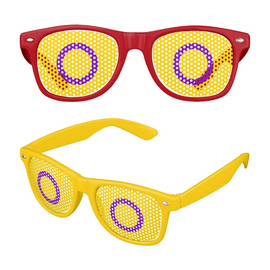 Intersex Pride Flag Sunglasses