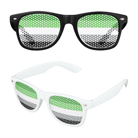 Aromantic Pride Flag Sunglasses