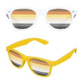 Bear Brotherhood Pride Flag Sunglasses