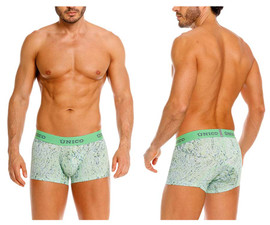 26020100115 Unico Men's Hunos Trunks Color 43-Green