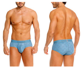 26020101111 Unico Men's Lenoso Briefs Color 46-Blue