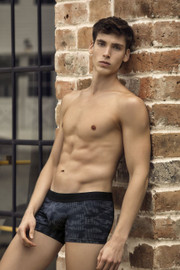 2052 Clever Men's Militar Trunks Color Black