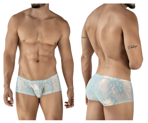 2061 Clever Men's Diamond Trunks Color Blue