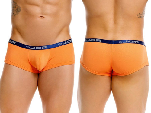 Men's Cannes Trunks – Lightweight Luxury Men's Underwear (Orange) by JOR