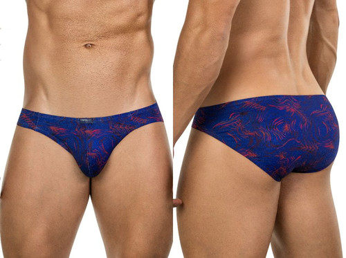 Men's Helion Bikini – Modern Low-Rise Bikini Underwear (Blue) by Clever