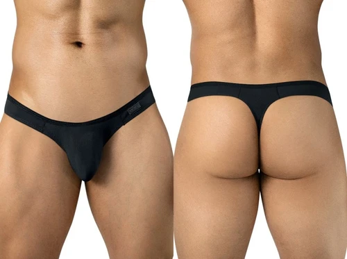 Men's Murillo Thong – Premium Nylon Thong (Black) by Clever