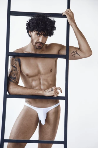 Men's Cocuy Briefs – Ultra Low-Rise Enhancement Briefs (White) by Clever