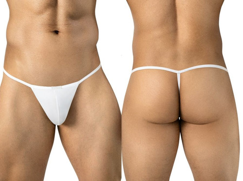 Men's Filandia Thong – Ultra-Thin String Thong (White) by Clever
