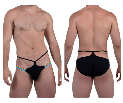 8728 Pikante Men's Pubs Bikini Color Black