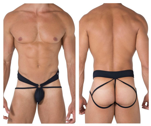 99478 CandyMan Men's Jockstrap G-string Color Black