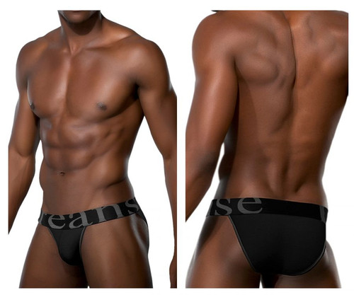 1313-BLK Doreanse Men's Ribbed Micro-Modal Bikini Color Black