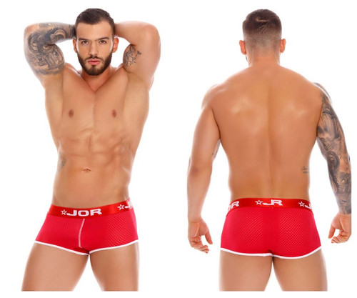 1202 JOR Men's Rangers Trunks Color Red