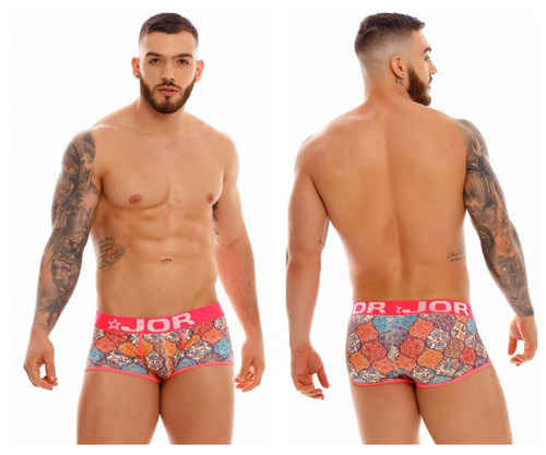 1409 JOR Men's Cairo Trunks Color Pink