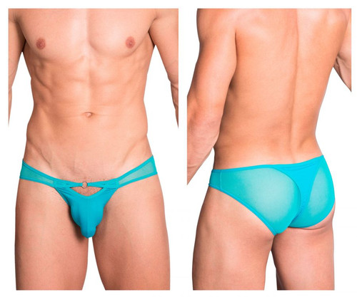 960 Hidden Men's Mesh Bikini-Thong Color Jade