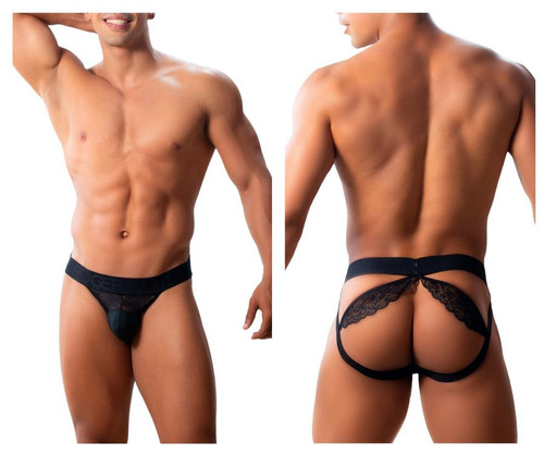 RS005 Roger Smuth Men's Jockstrap Color Black