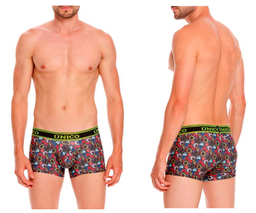 22050100105 Unico Men's Ceropegia Trunks Color 90-Printed