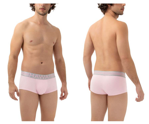 41960 HAWAI Men's Cotton Trunks Color Pink