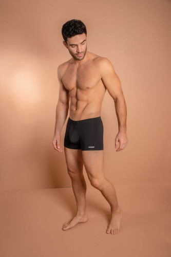 42222 HAWAI Men's Microfiber Trunks Color Black