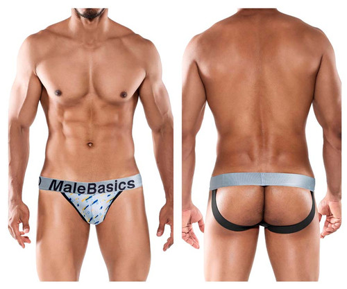 MBS07 MaleBasics Men's Summer Fun Jockstrap Color Sodapop