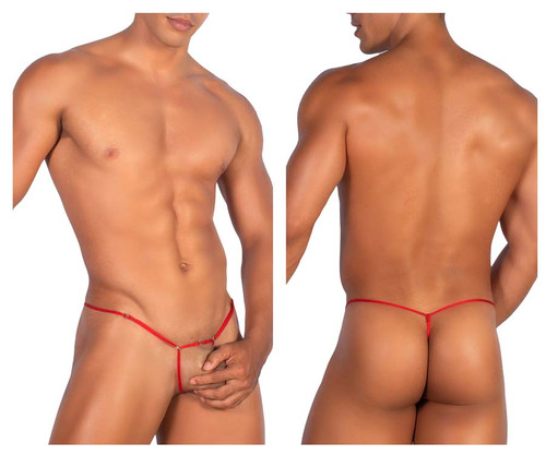 RS068 Roger Smuth Men's Thong Color Red