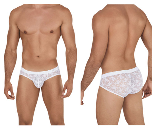 0580-1 Clever Men's Fantasy Briefs Color White