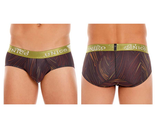 22100201107 Unico Men's Escocia Briefs Color 90-Printed