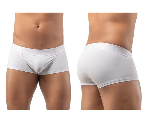 EW1201 ErgoWear Men's FEEL XV Trunks Color White