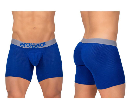 EW1214 ErgoWear Men's MAX MESH Boxer Briefs Color Cobalt Blue