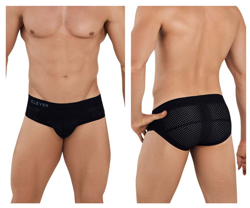 1028 Clever Men's Zurich Briefs Color Black