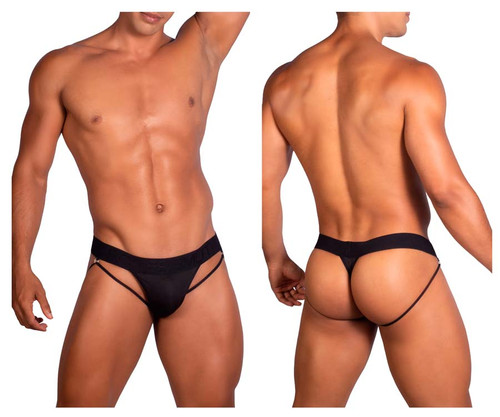 RS077 Roger Smuth Men's Thong Color Black