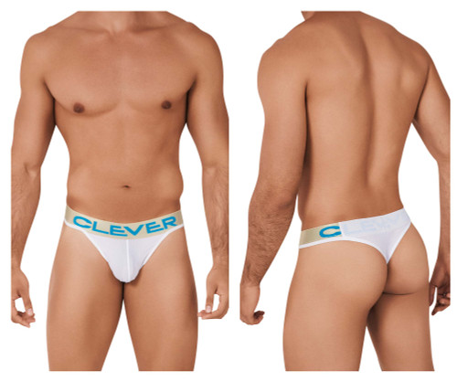 0593-1 Clever Men's Anelka Thong Color White