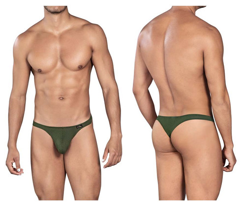 0935 Clever Men's Capriati Thong Color Green