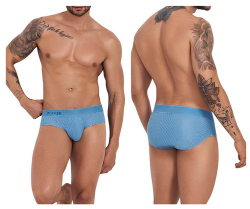 1208 Clever Men's Euphoria Briefs Color Blue