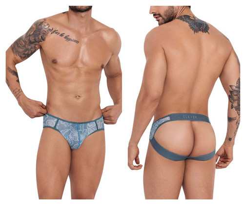 1216 Clever Men's Avalon Jockstrap Color Gray