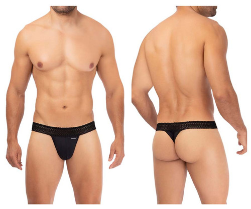 42347 HAWAI Men's Microfiber Thong Color Black