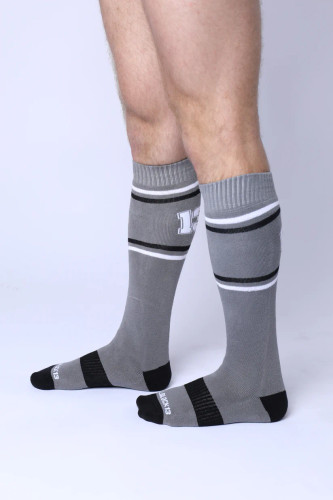 CellBlock 13 Challenger Knee-High Socks Color Grey
