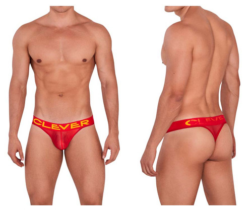 1411 Clever Men's Wind Thong Color Red